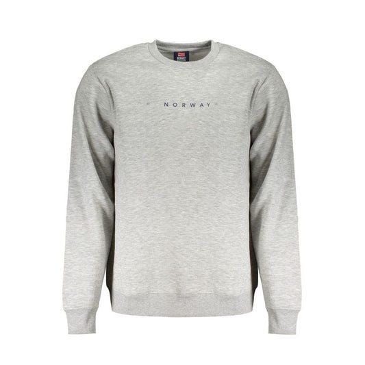 Norway 1963 Gray Cotton Men Sweater Norway 1963