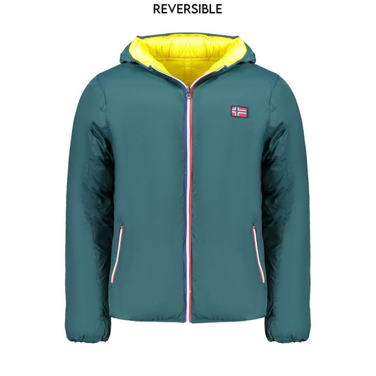 Norway 1963 Green Polyamide Men Jacket Norway 1963