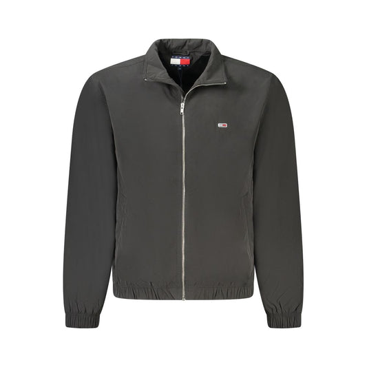 Tommy Hilfiger Black Polyester Men Jacket Tommy Hilfiger