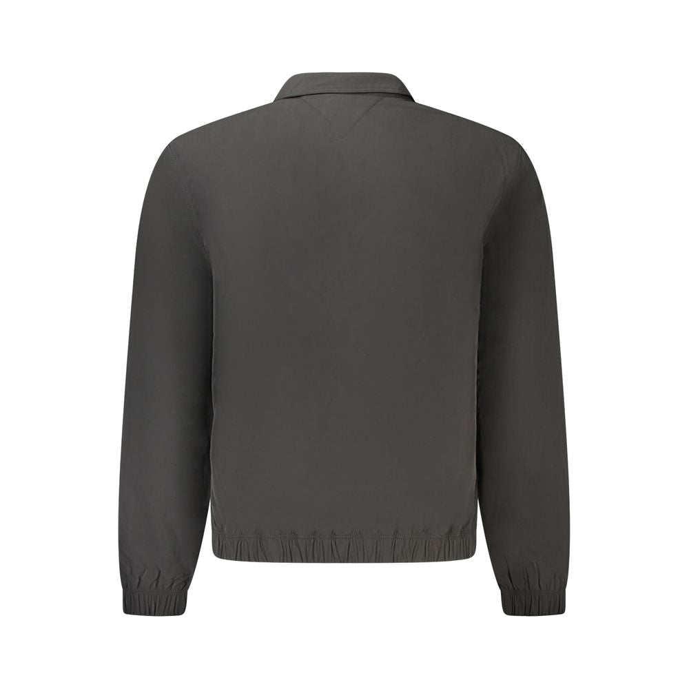 Tommy Hilfiger Black Polyester Men Jacket Tommy Hilfiger