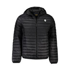 Black Cavalli Class Uomo jacket made of Poliammide, featuring a sleek design and stylish fit for men.