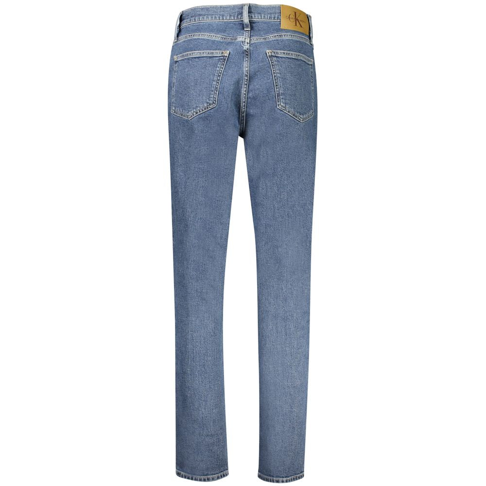 Calvin Klein Blue Cotton Women Jeans Calvin Klein