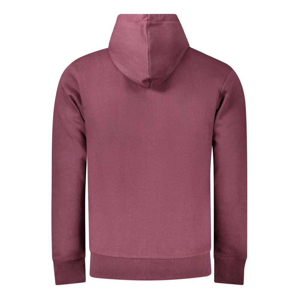 Coveri Moving Red Cotton Men Sweater Coveri Moving
