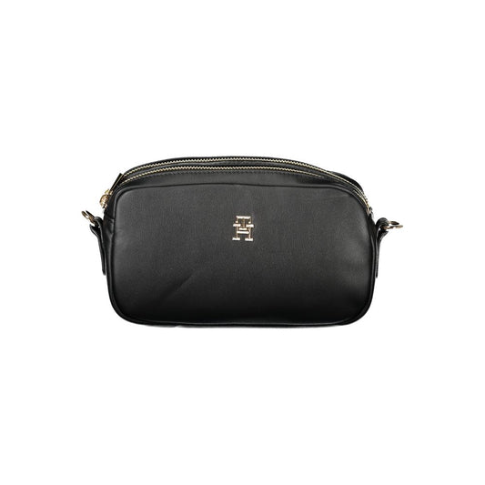 Tommy Hilfiger Black Polyester Women Handbag Tommy Hilfiger