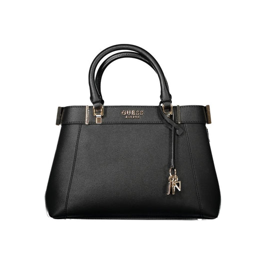 Guess Jeans Black Polyethylene Women Handbag Guess Jeans