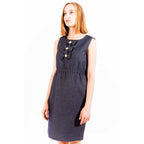 Love Moschino Blu Cotone Womens Dress Love Moschino