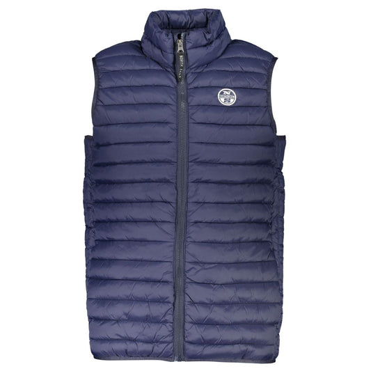 North Sails Blue Polyamide Men Jacket North Sails