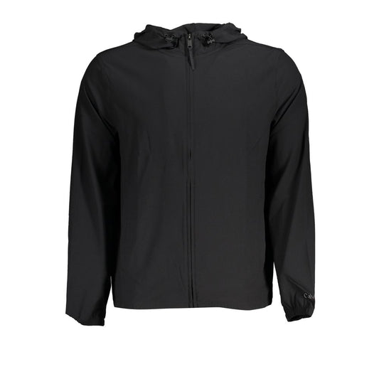 Calvin Klein Sleek Hooded Sports Jacket in Breathable Fabric Calvin Klein