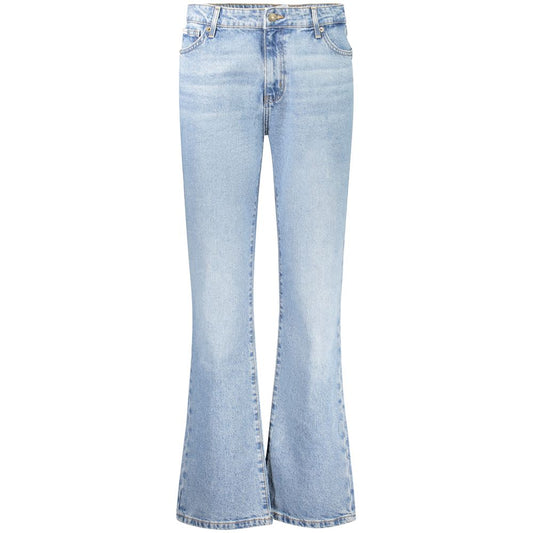 Guess Jeans Light Blue Cotton Women Jeans Guess Jeans