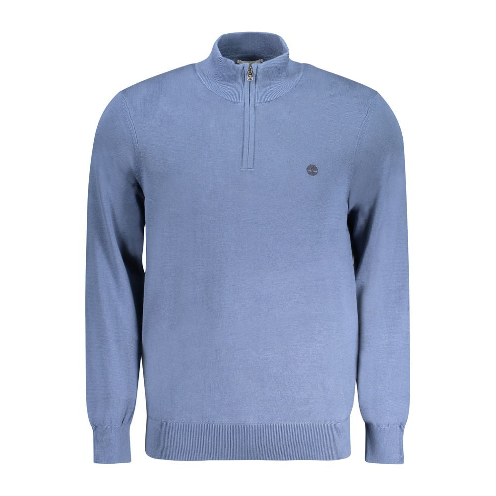 Timberland Blue Cotton Men Sweater Timberland