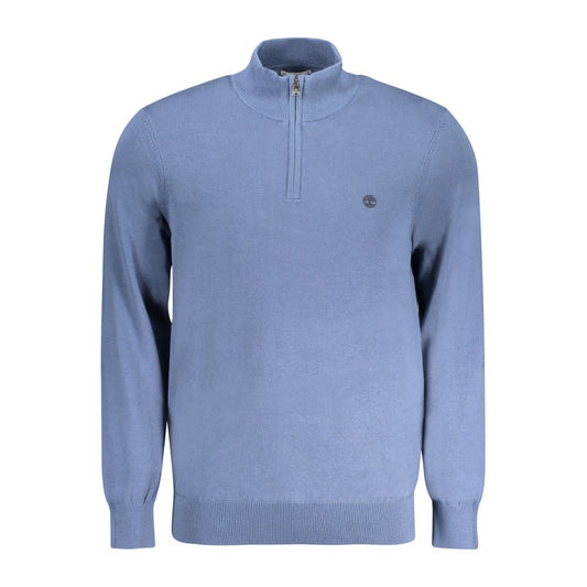 Timberland Blue Cotton Men Sweater Timberland