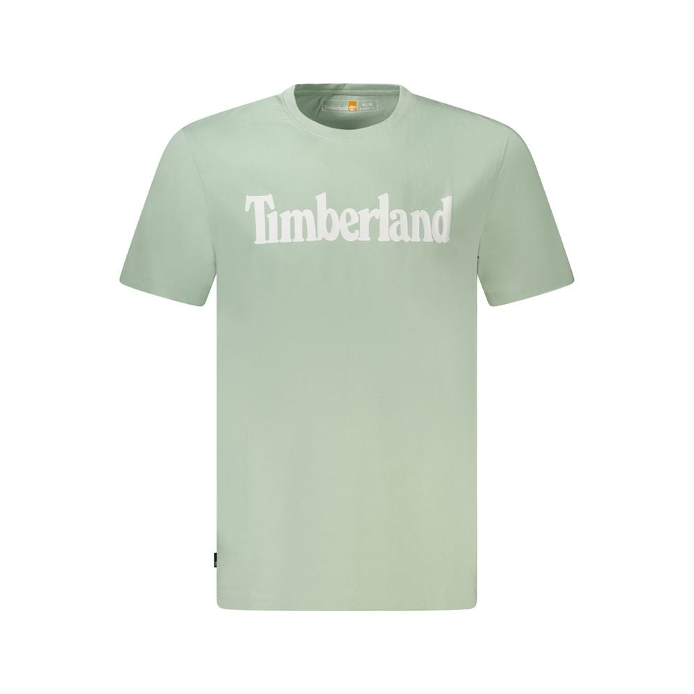 Timberland Green Cotton T-Shirt Timberland