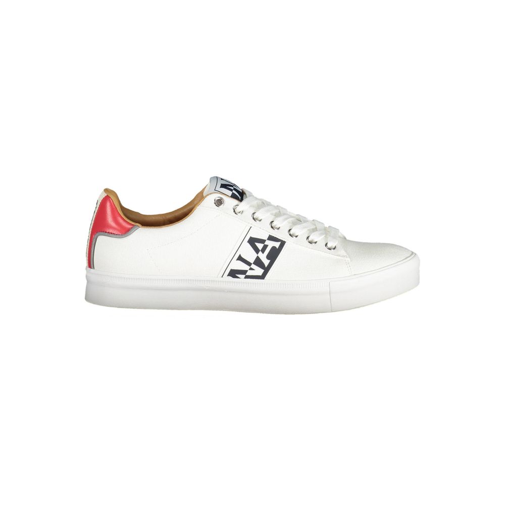 Napapijri Bianco Polyester Men Sneaker Napapijri