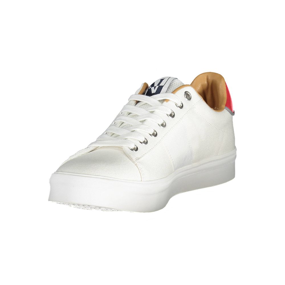 Napapijri Bianco Polyester Men Sneaker Napapijri