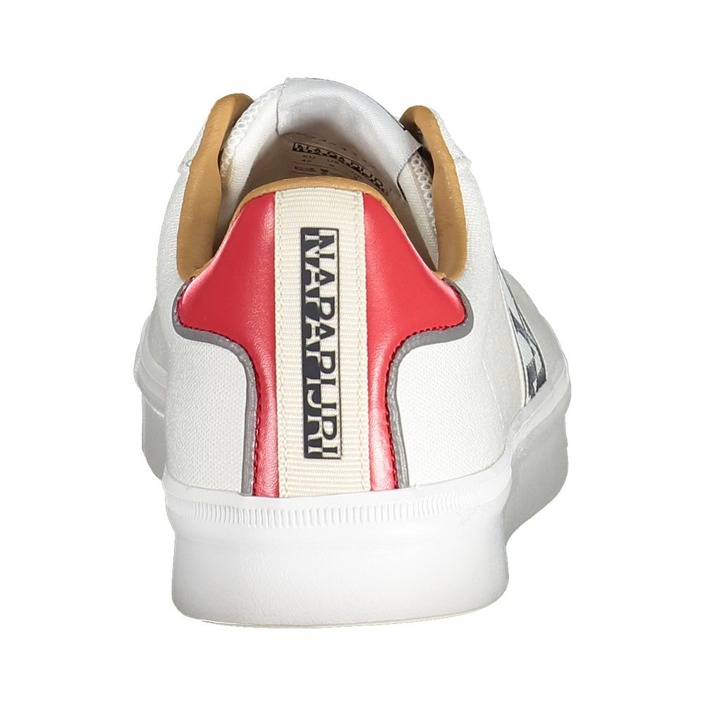 Napapijri Bianco Polyester Men Sneaker Napapijri