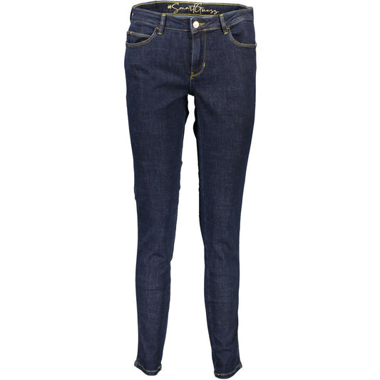 Guess Jeans Blu Recycled Cotton Donna Jeans Guess Jeans