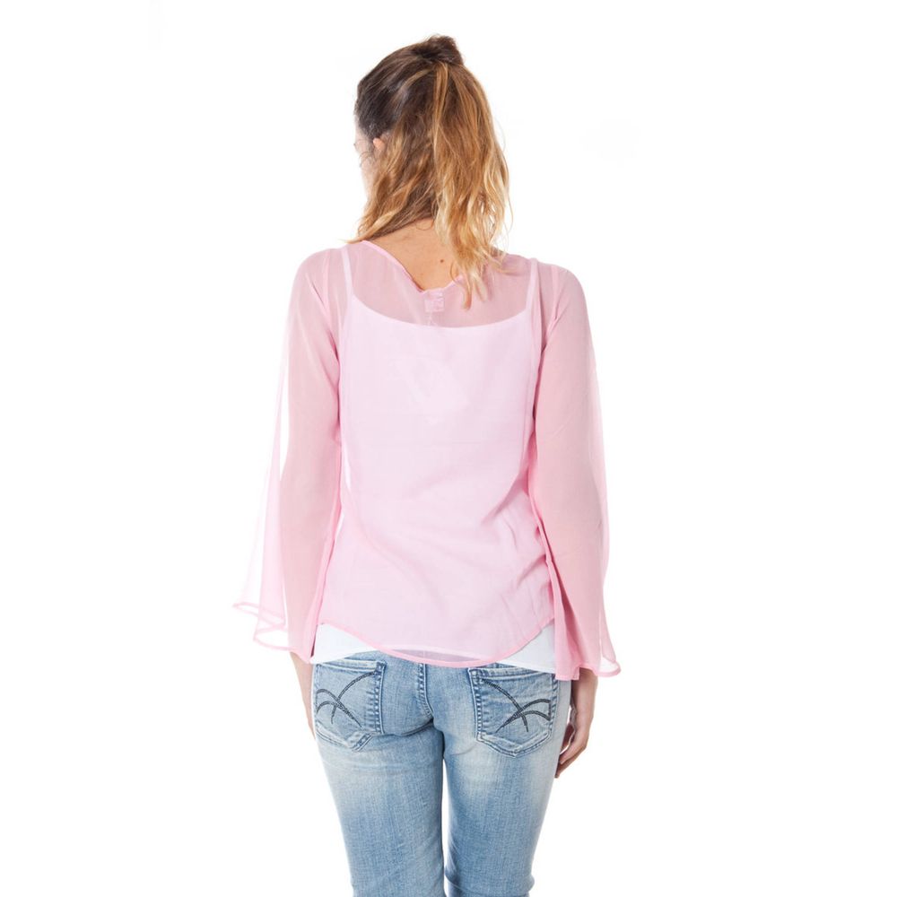 Pink Phard Rosa Seta women's T-shirt with soft fabric and stylish fit, featuring a casual and comfortable design.