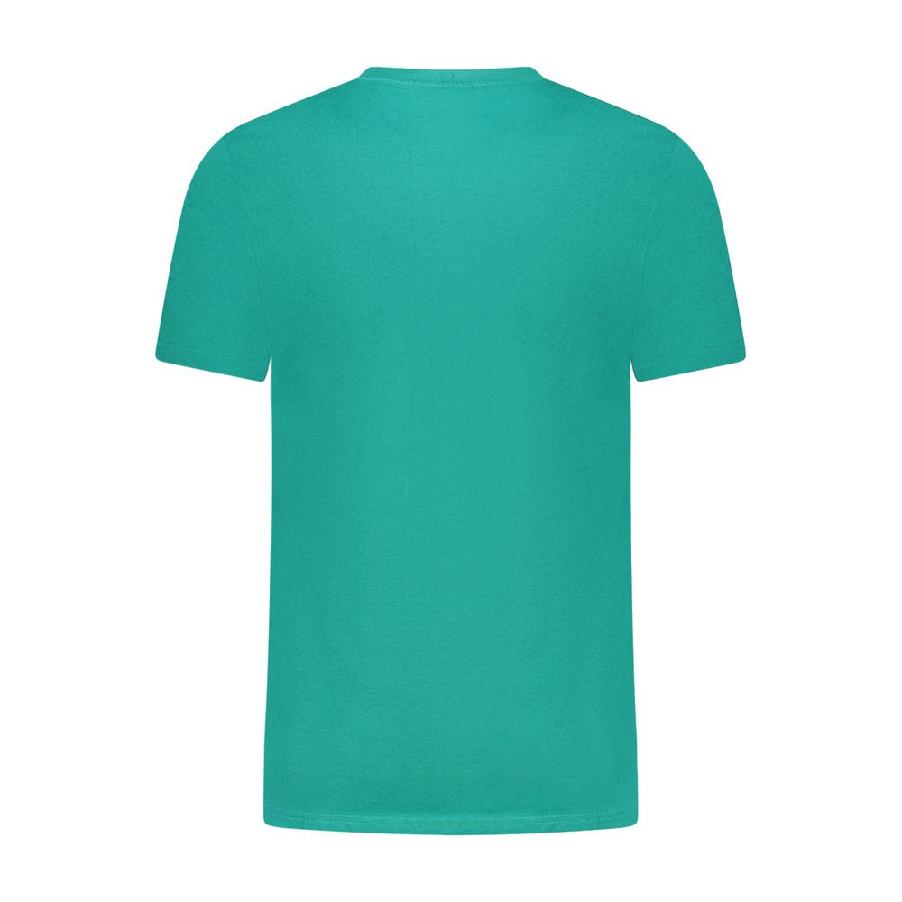 Cavalli Class Green Cotton T-Shirt Cavalli Class