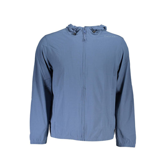 Calvin Klein Blue Polyester Men Sweater Calvin Klein