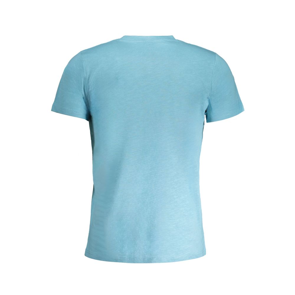 Norway 1963 Light Blue Cotton Men T-Shirt Norway 1963