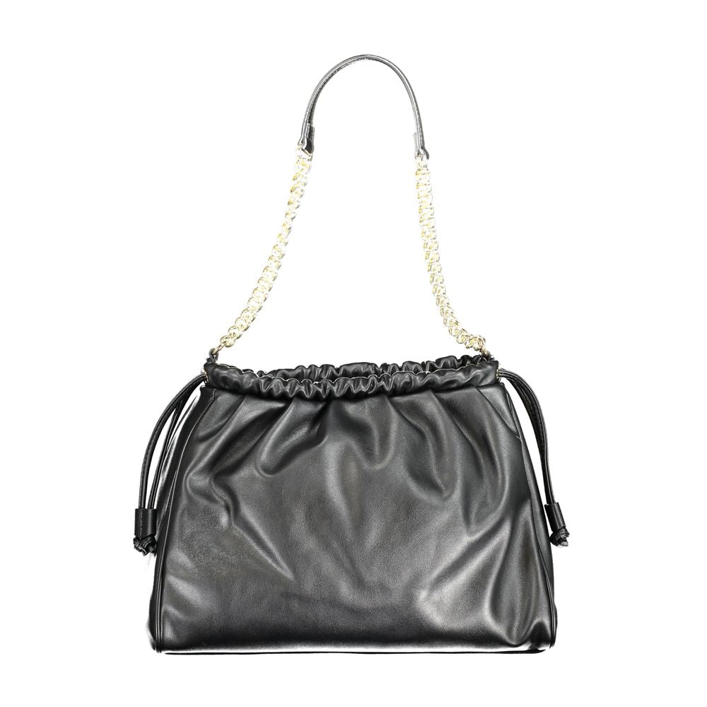 Mario Valentino Black Polyethylene Handbag Mario Valentino
