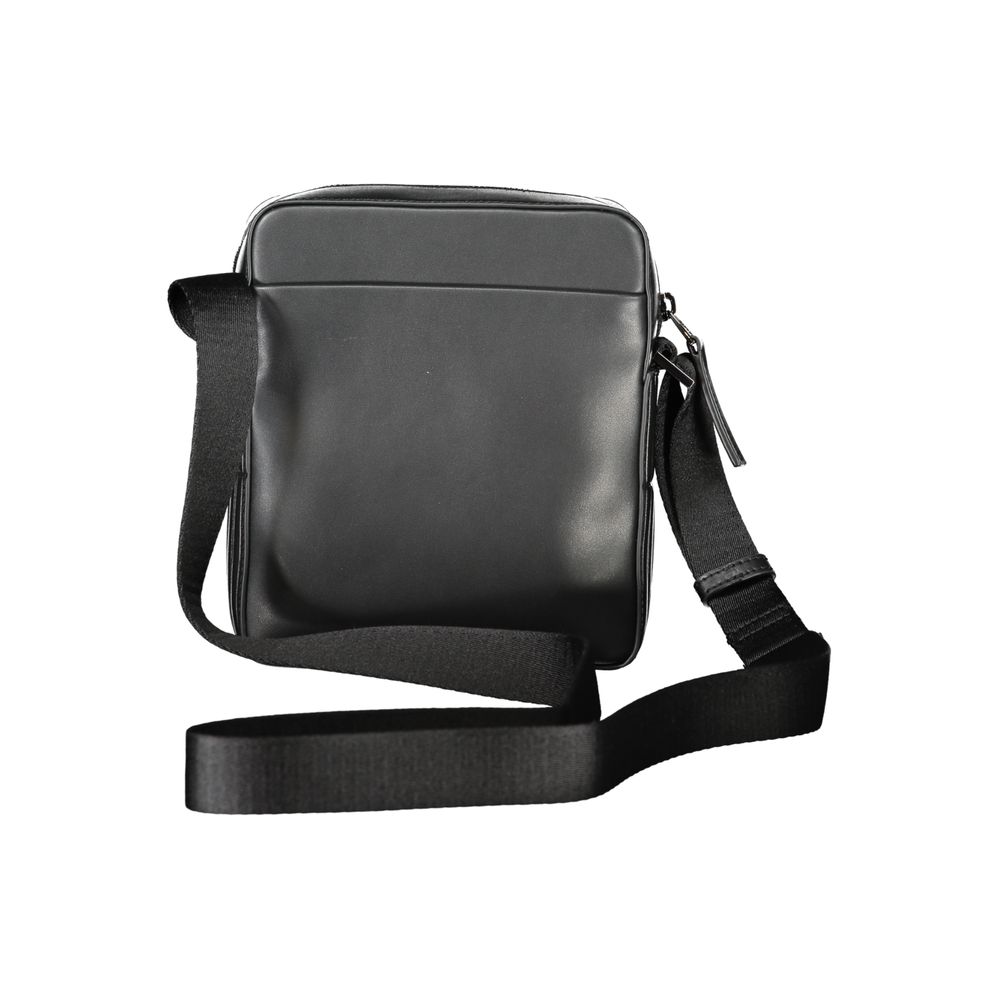 Calvin Klein Black Polyester Men Shoulder Bag Calvin Klein