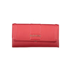 Mario Valentino Rosso women's polyurethane bag with sleek design, featuring a spacious interior and elegant style.