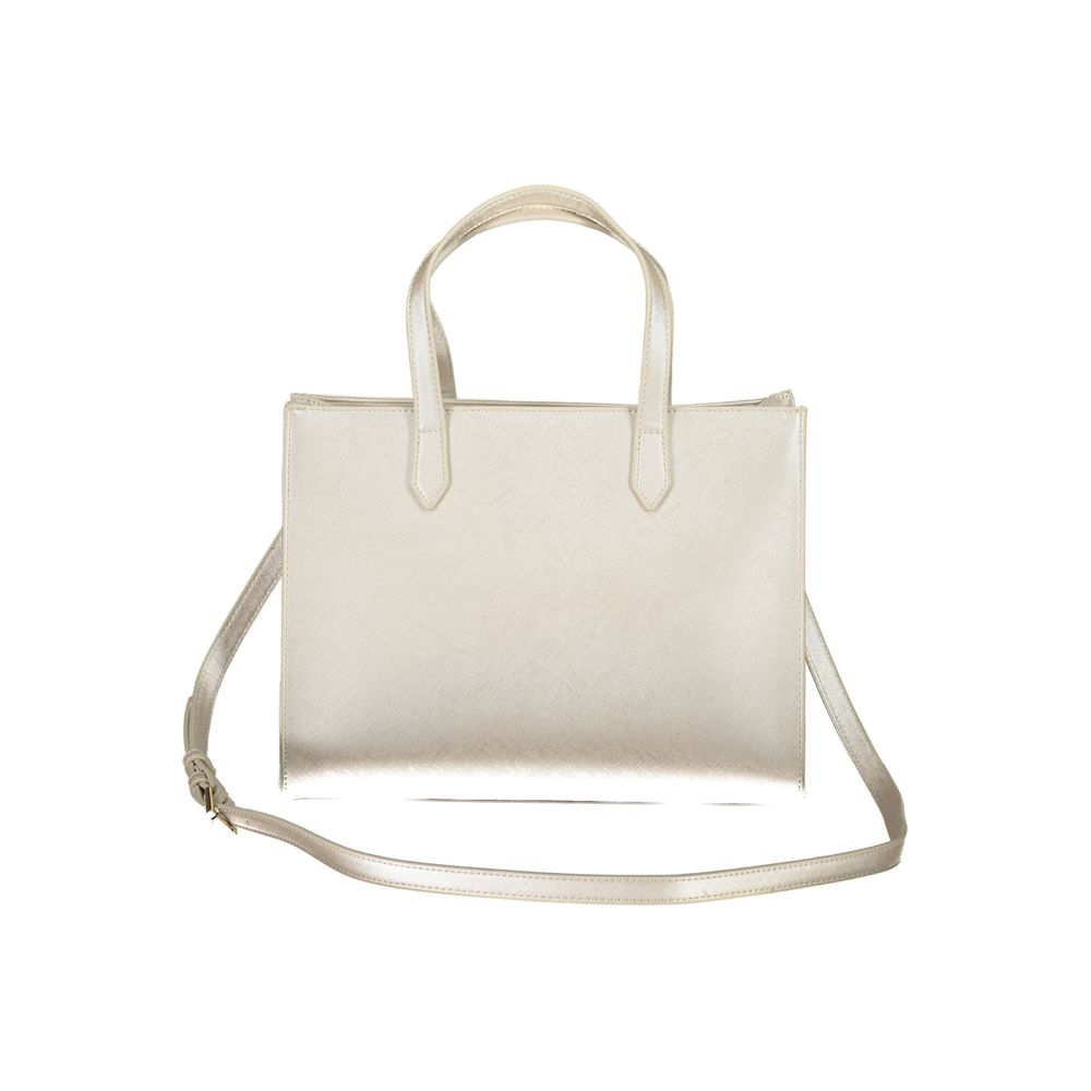 Mario Valentino Gray Polyethylene Women Handbag Mario Valentino