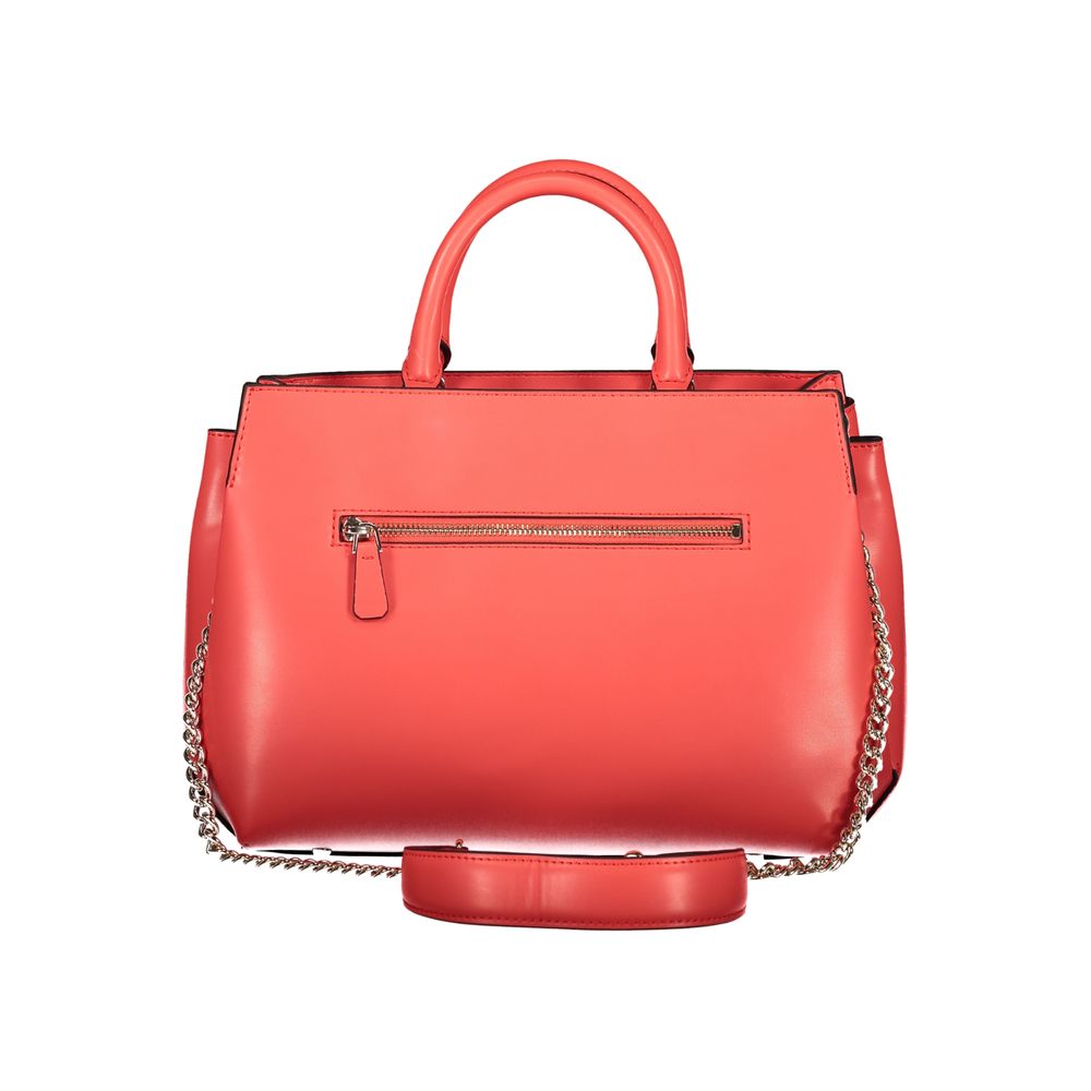 Guess Jeans Red Polyethylene Women Handbag Guess Jeans