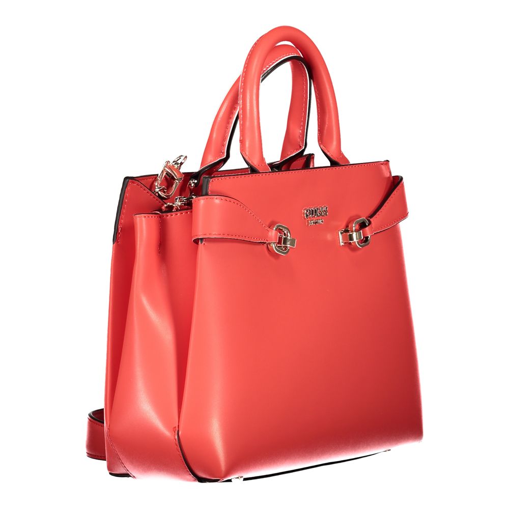 Guess Jeans Red Polyethylene Women Handbag Guess Jeans