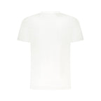 Cavalli Class Bianco Cotton Men T-Shirt