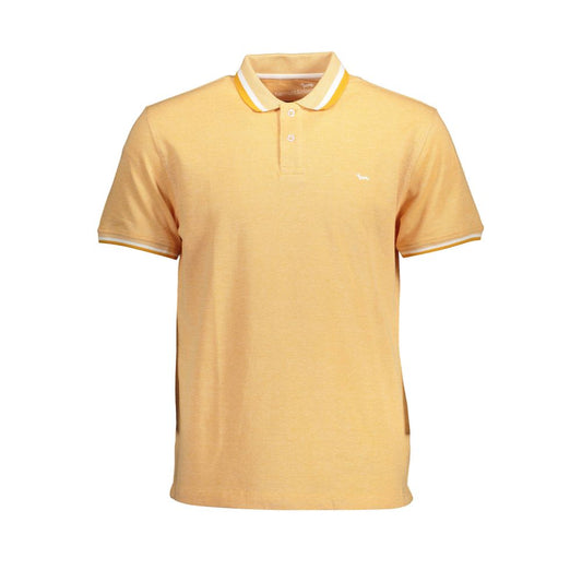 Harmont & Blaine Arancione Cotton Men Polo Harmont & Blaine