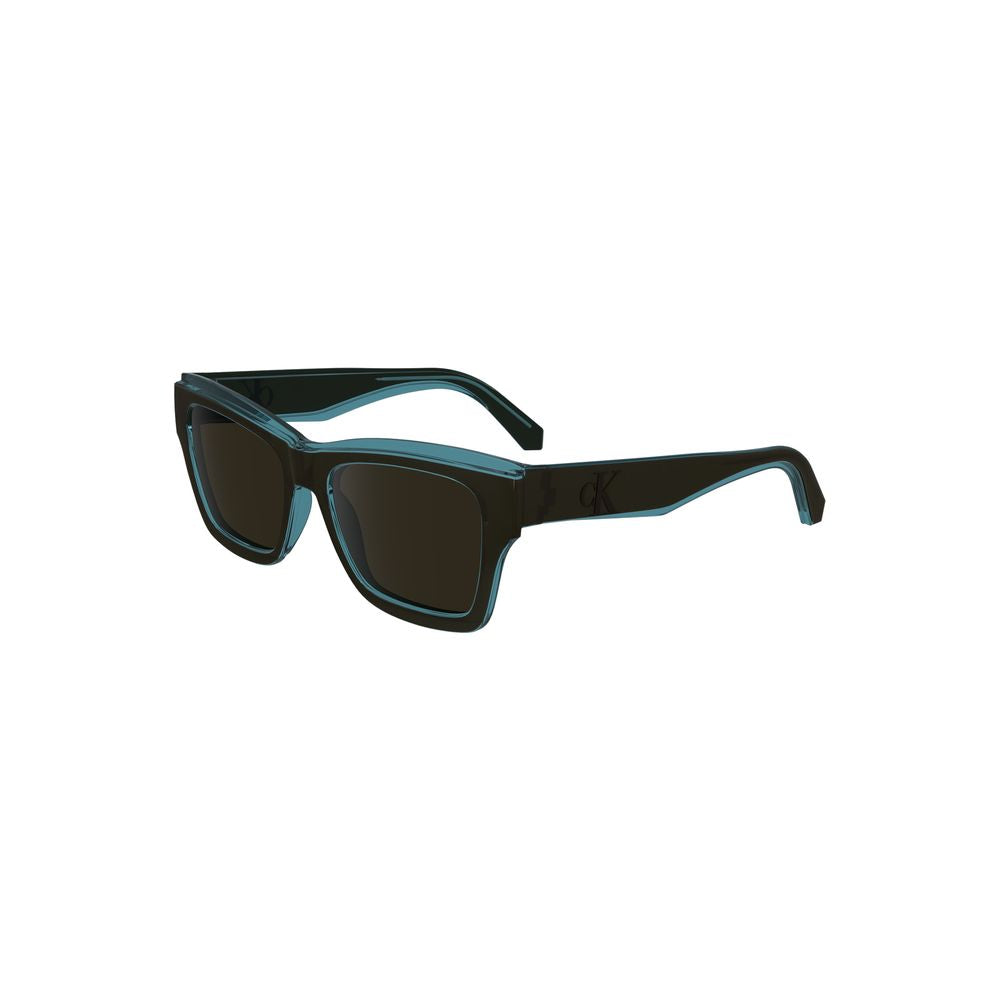 Calvin Klein Brown Bio-Based Fabric Men Sunglasses Calvin Klein