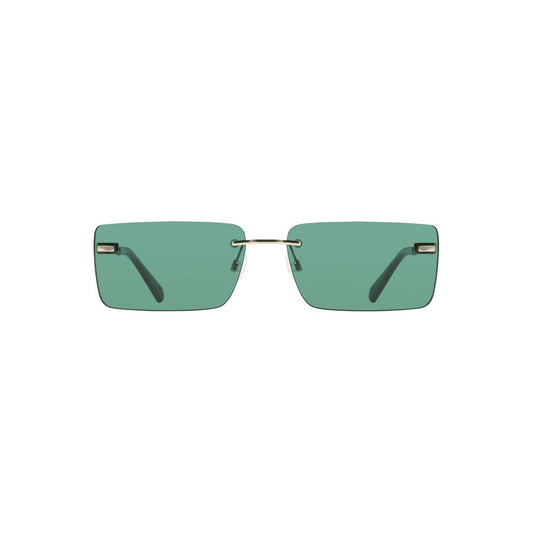 Calvin Klein Verde Metallo Women Sunglasses Calvin Klein