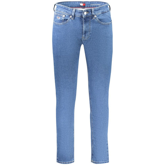 Tommy Hilfiger Blu Cotton Men's Jean Tommy Hilfiger