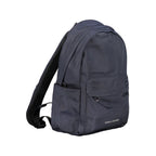 Tommy Hilfiger men's blue polyester backpack with adjustable straps and front zip pocket, stylish and functional for everyday use.