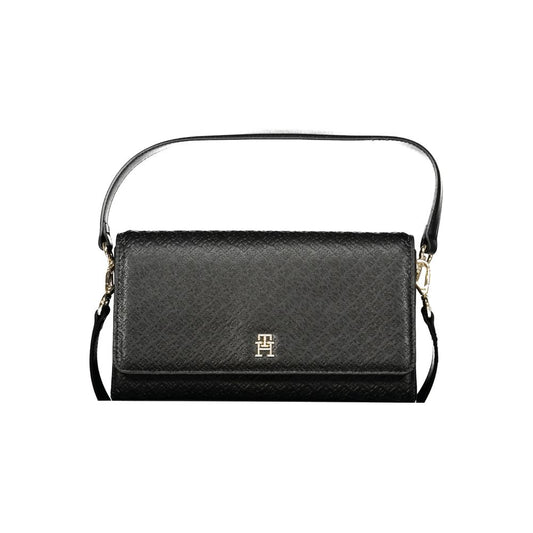 Tommy Hilfiger Black Polyethylene Women Handbag Tommy Hilfiger