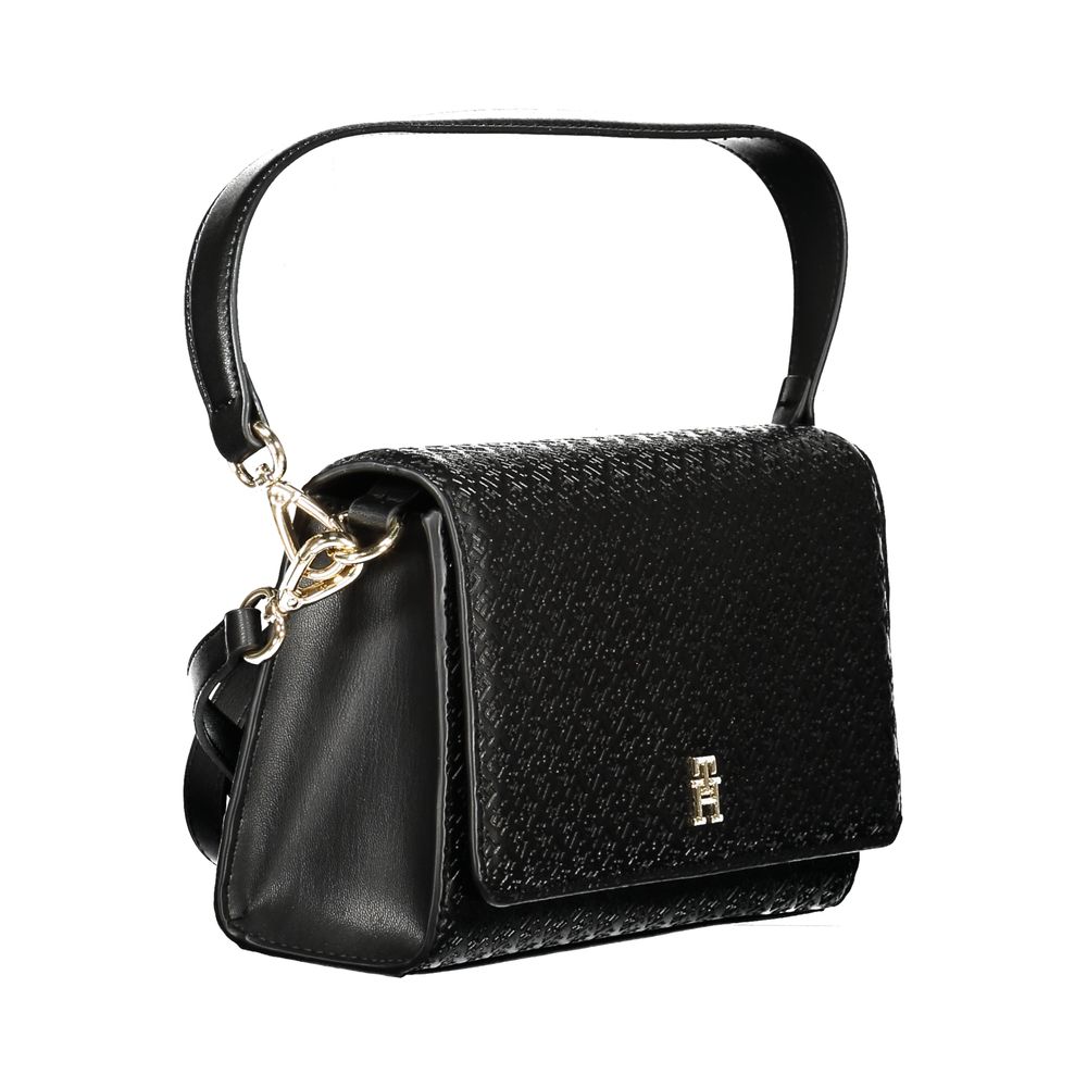 Tommy Hilfiger Black Polyethylene Women Handbag Tommy Hilfiger
