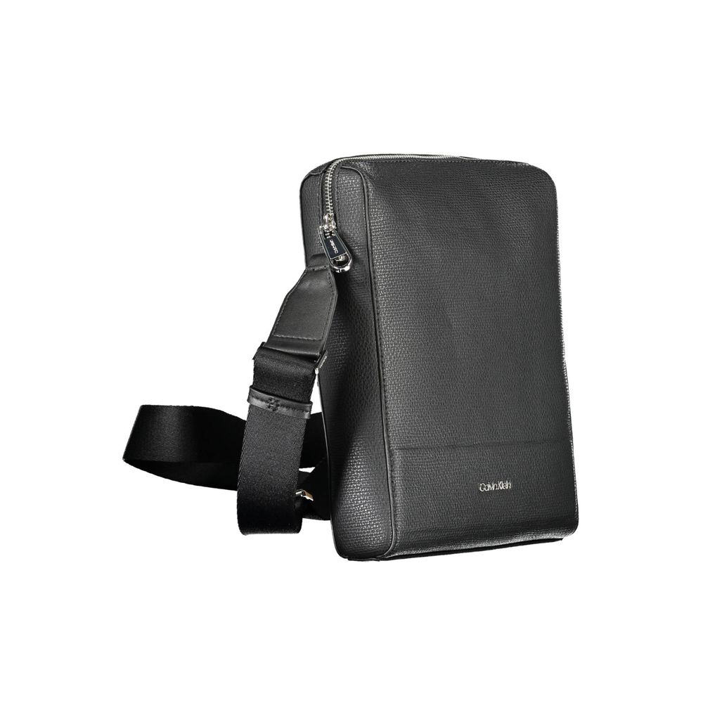 Calvin Klein Black Polyester Mens Shoulder Bag Calvin Klein