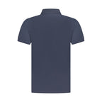 Timberland Blue Cotton Men Polo Timberland