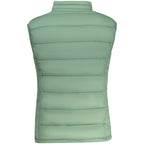 North Sails Verde Poliammide Woman Vest showing its lightweight fabric and stylish design, ideal for sailing and outdoor activities.