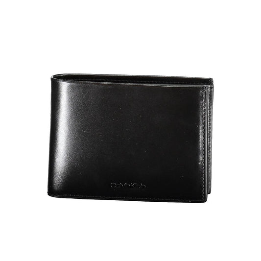 Calvin Klein Black Leather Men Wallet Calvin Klein