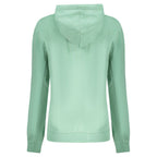 North Sails Verde cotton women's sweatshirt displayed on a hanger with a relaxed fit and casual style.