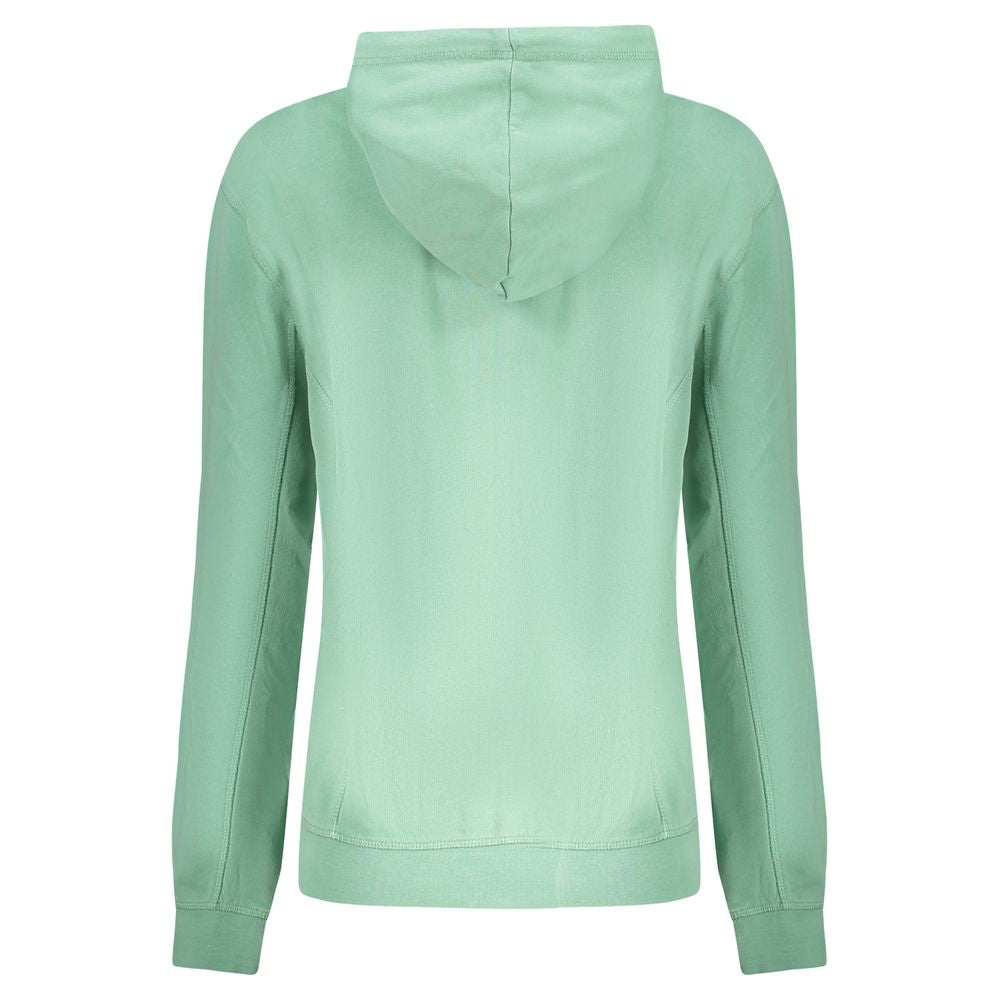 North Sails Verde cotton women's sweatshirt displayed on a hanger with a relaxed fit and casual style.