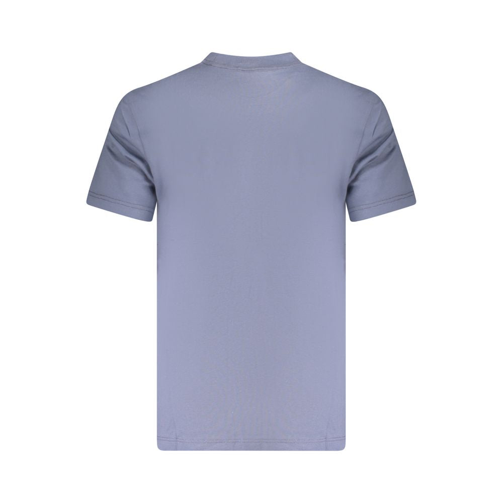 Calvin Klein Blue Cotton Men T-Shirt Calvin Klein