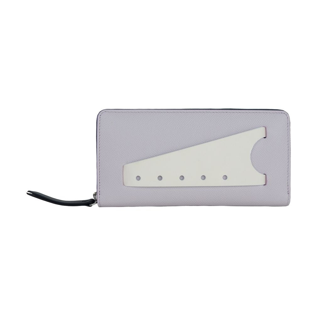 Maison Margiela Purple Calfskin Wallet Maison Margiela