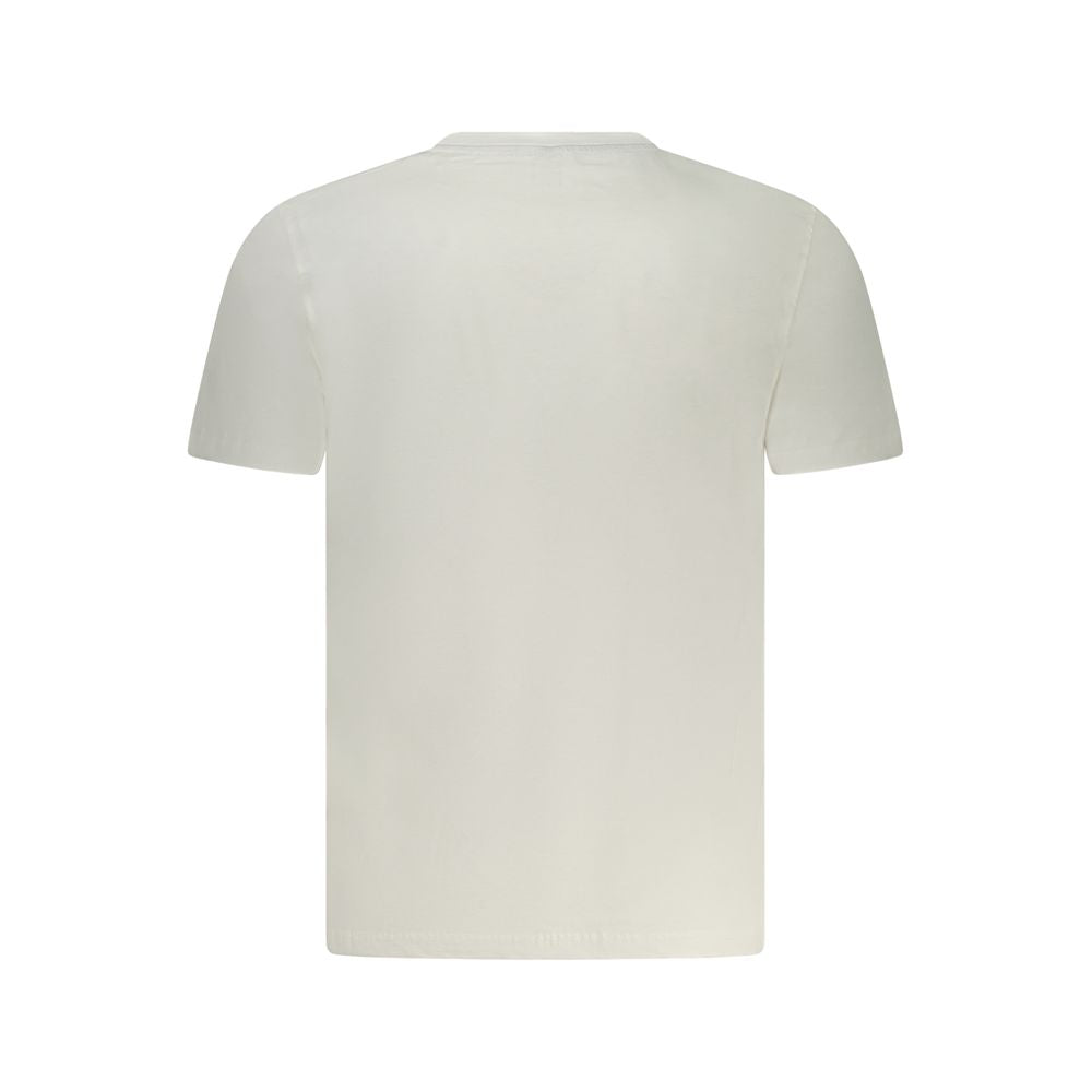 North Sails White Cotton Men T-Shirt North Sails
