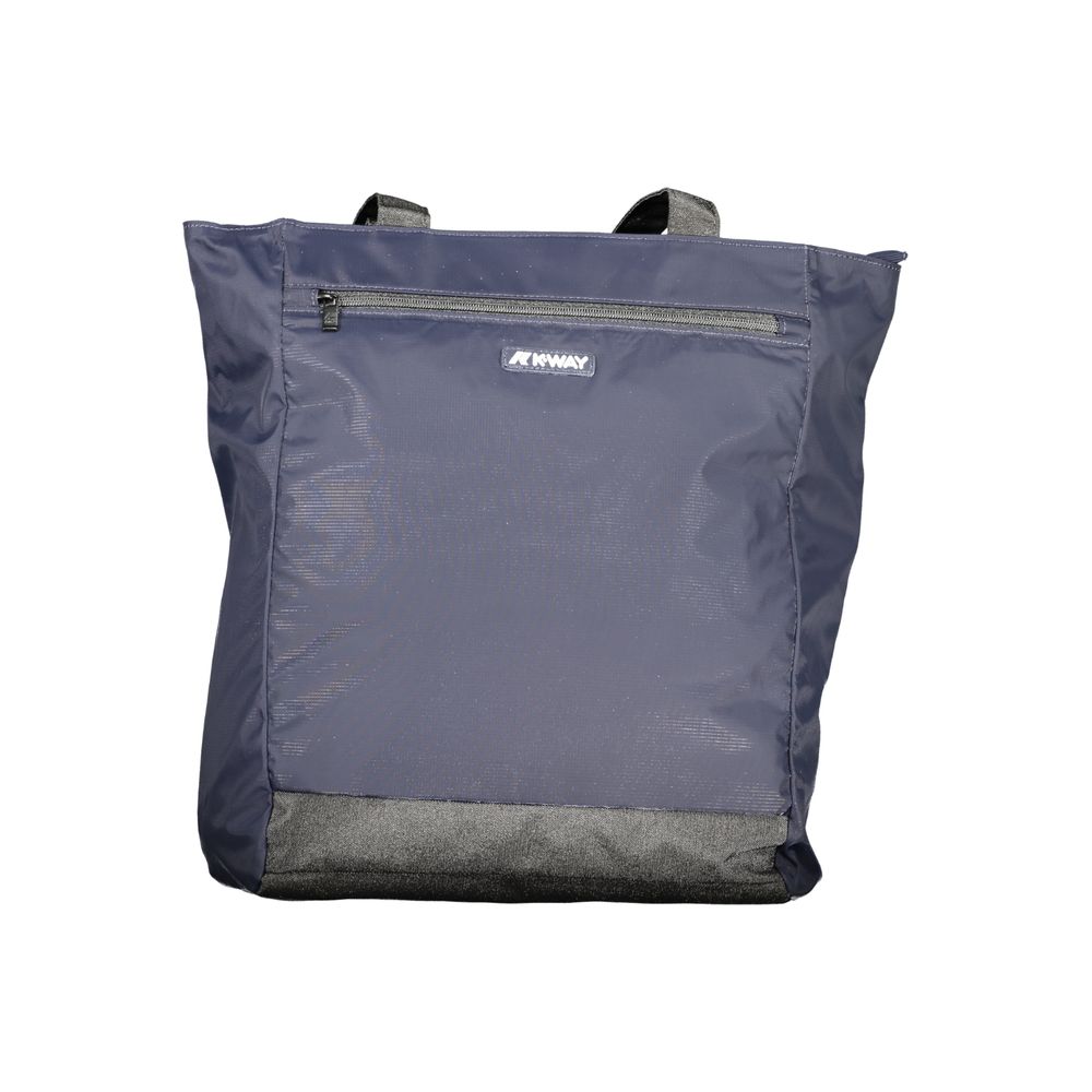 K-WAY Blue Polyester Handbag K-WAY