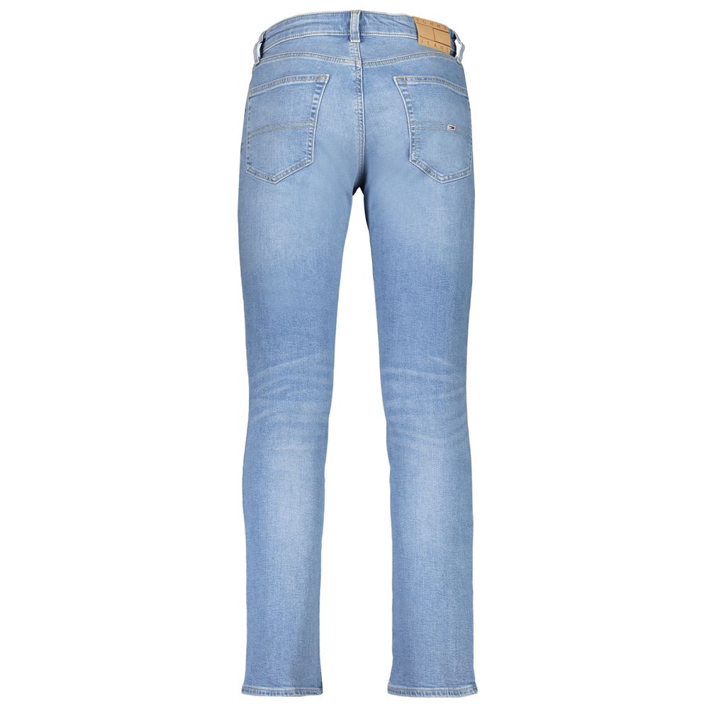Tommy Hilfiger Light Blue Cotton Men Jeans Tommy Hilfiger