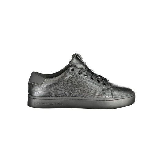 Calvin Klein Black Polyurethane Men Sneaker Calvin Klein